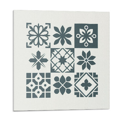 Vinyl csempe Geometriai minták az elrendezésben