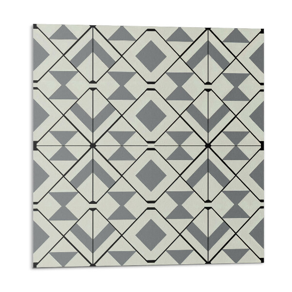 Öntapadós vinyl csempe Geometrikus gyémántminta