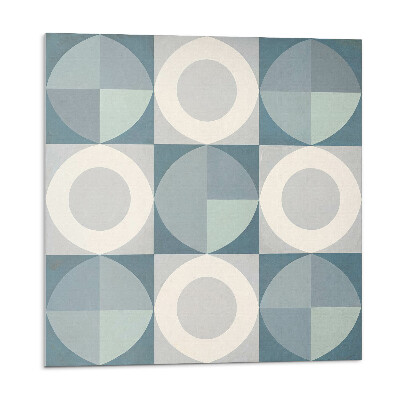 Öntapadós vinyl csempe Körök és alakzatok geometriája