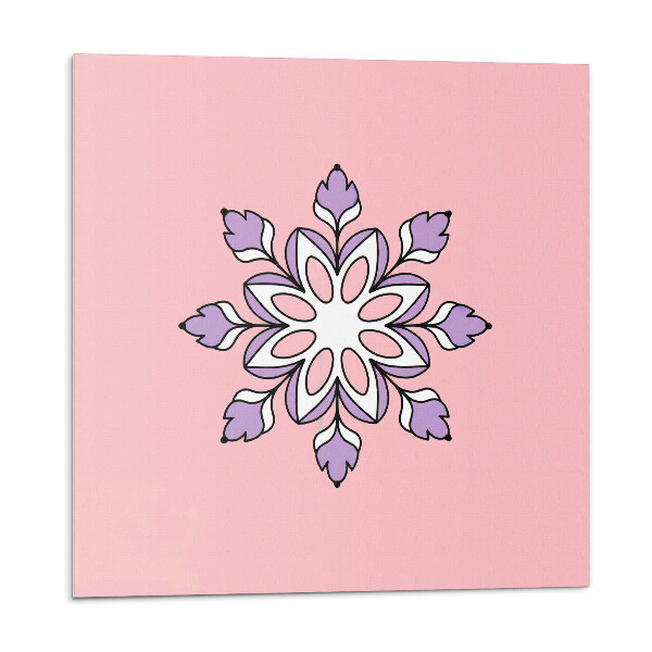 Öntapadós vinyl csempe Virágmintás mandala