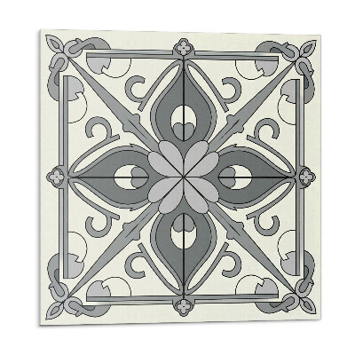 Vinyl csempe Virágminta szimmetriával