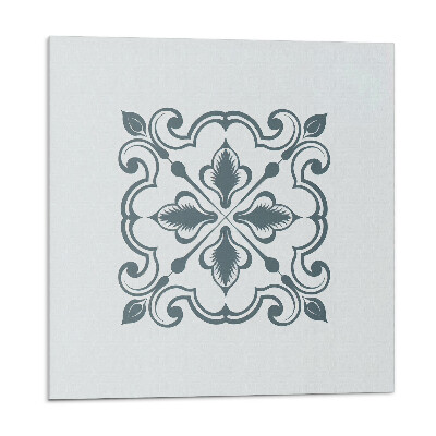 Vinyl csempe Növényi minta díszekkel