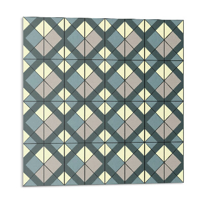 Vinyl csempe falra Geometrikus kockás minta