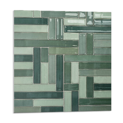 Vinyl csempe falra Téglalap mozaik