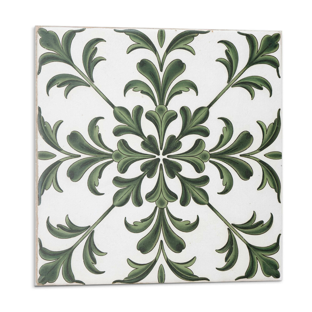 Öntapadós vinyl csempe Növényi motívum a csempén