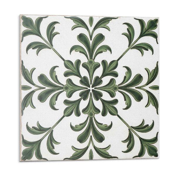 Öntapadós vinyl csempe Növényi motívum a csempén