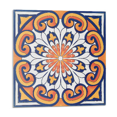 Öntapadós vinyl csempe Virágminta a háttérben