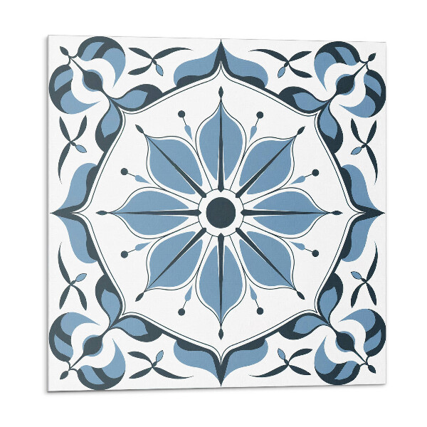 Vinyl csempe falra Virágminta részletekkel