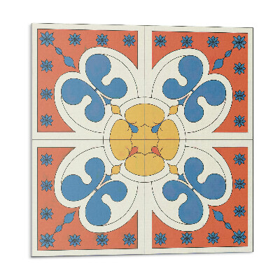 Vinyl csempe Stílusos virágminta