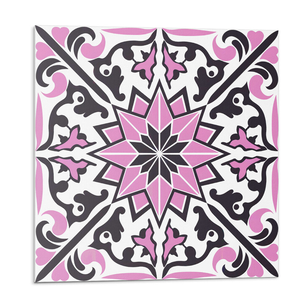 Vinyl csempe Virágminta díszekkel