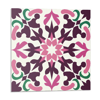 Vinyl csempe falra Szimmetrikus növényi minta