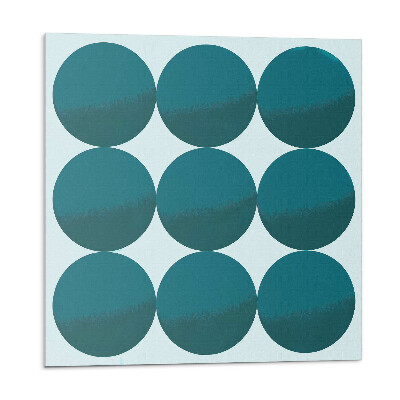 Vinyl csempe falra Körök elrendezése rácsban