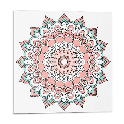 Öntapadós vinyl csempe Virágmintás mandala