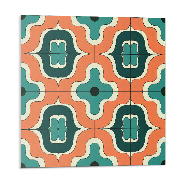 Vinyl csempe falra Absztrakt hullámos minta