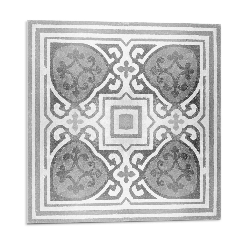 Vinyl csempe Szimmetrikus díszekkel díszített minta