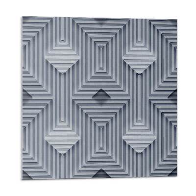 Vinyl csempe falra Többrétegű geometrikus minta
