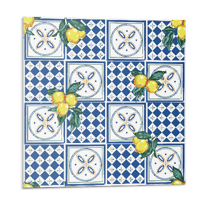 Vinyl csempe Citrom motívum a csempéken
