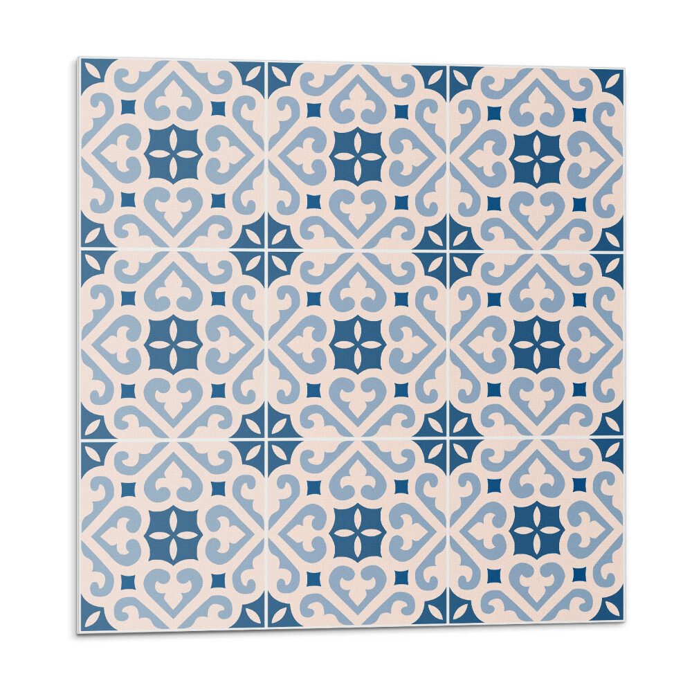 Öntapadós vinyl csempe Minta díszekkel a csempéken