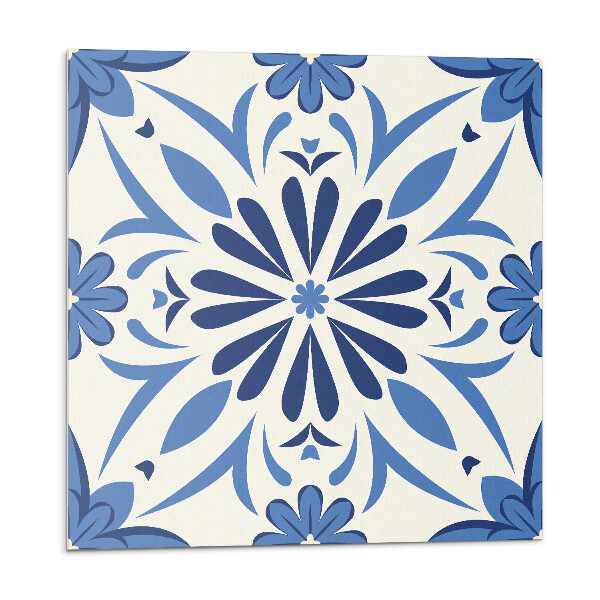 Öntapadós vinyl csempe Virágminta a háttérben