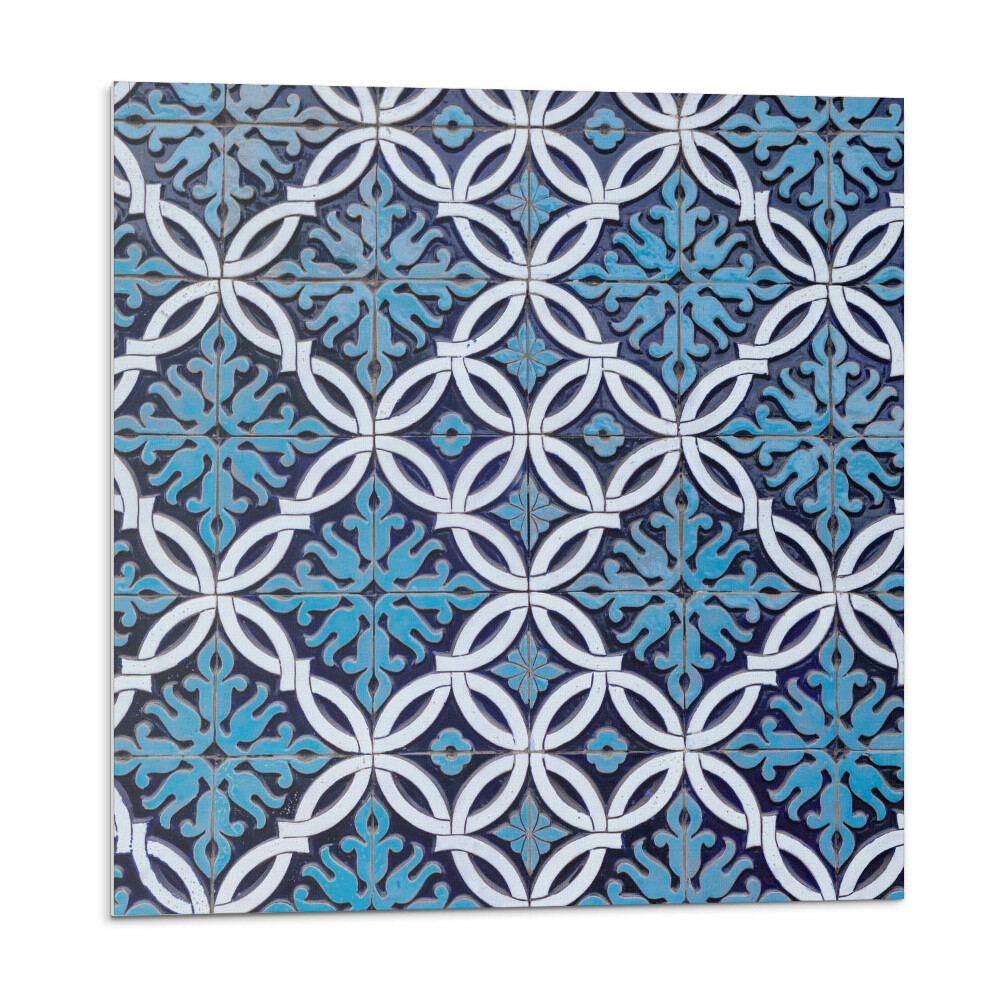 Vinyl csempe Geometrikus minta virágmotívummal