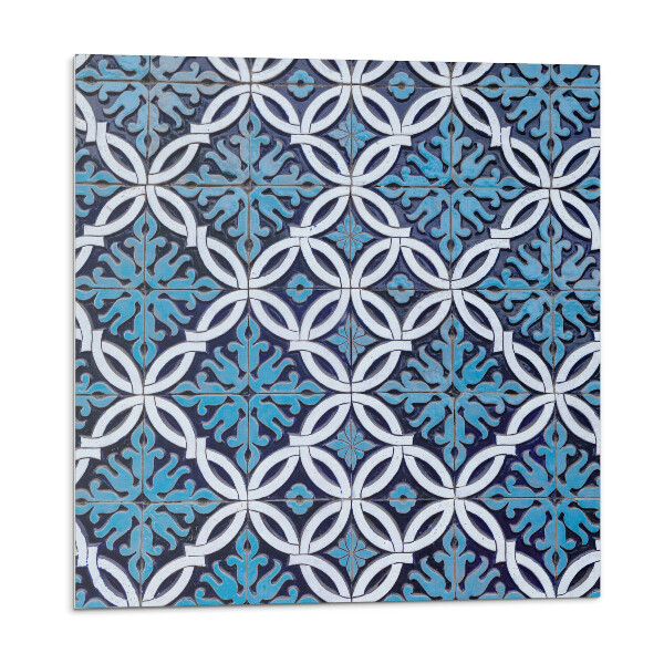 Vinyl csempe Geometrikus minta virágmotívummal