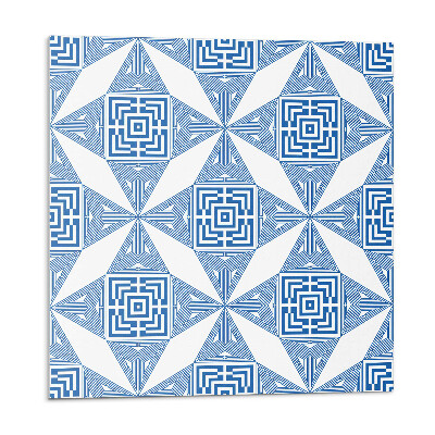 Öntapadós vinyl csempe Geometriai rácsminta