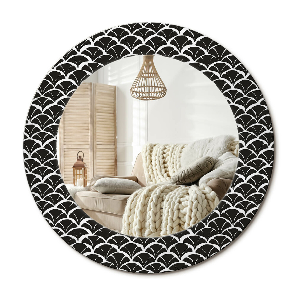 Kerek dekor tükör Keleti pikkelyek