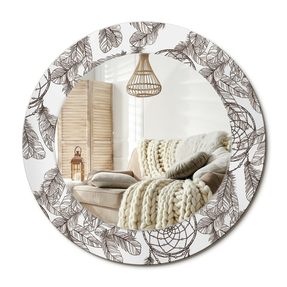 Kerek tükör dekoráció Álomfogó