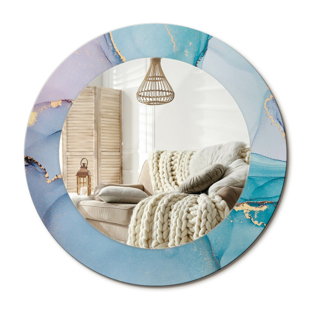 Kerek dekor tükör Absztrakt folyadék