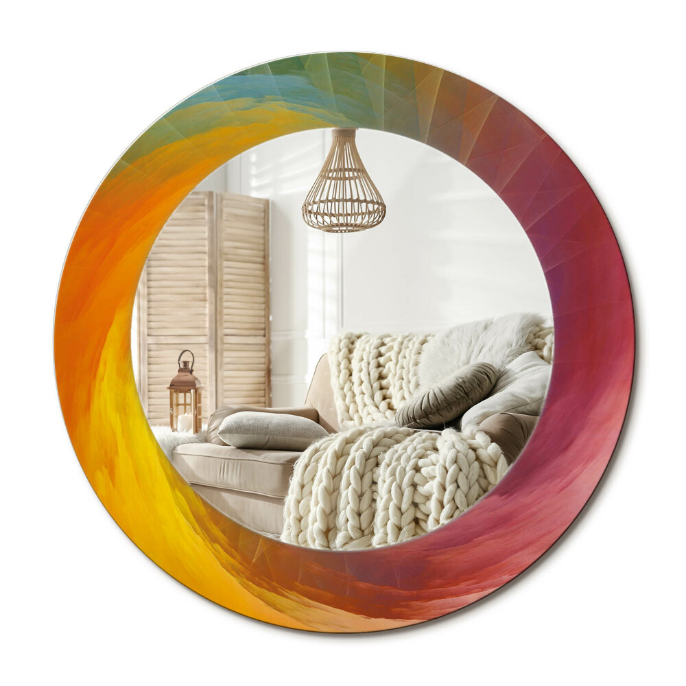 Kerek tükör dekoráció Színpaletta