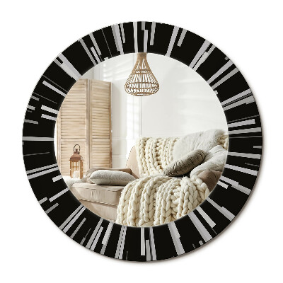 Kerek dekor tükör Radiális kompozíció