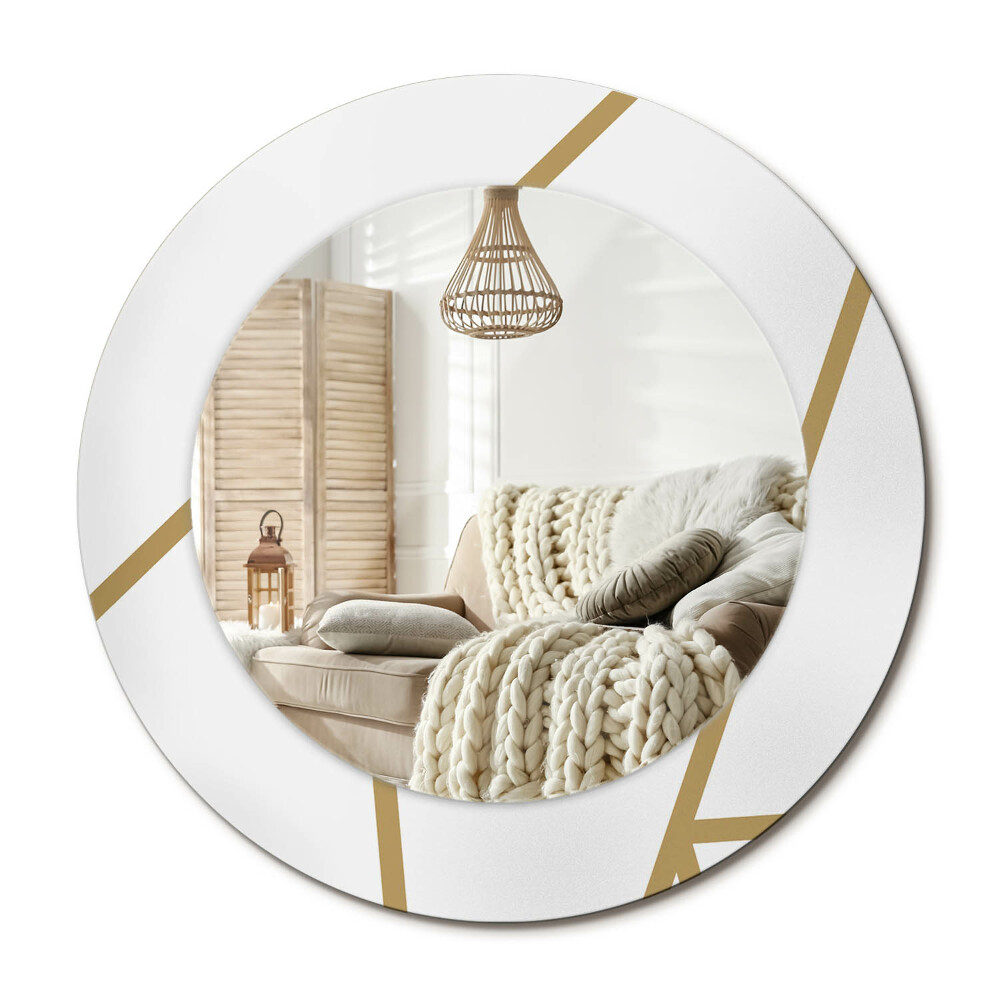 Kerek design tükör Lineáris kompozíció