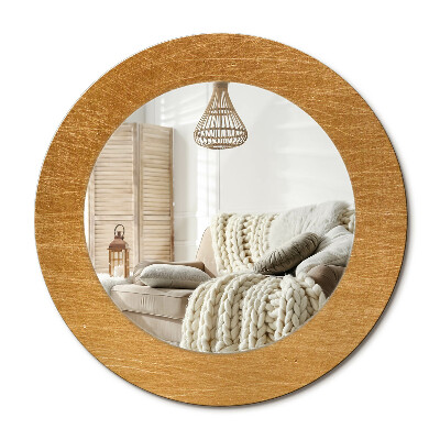 Kerek tükör dekoráció Vintage loft stílusban