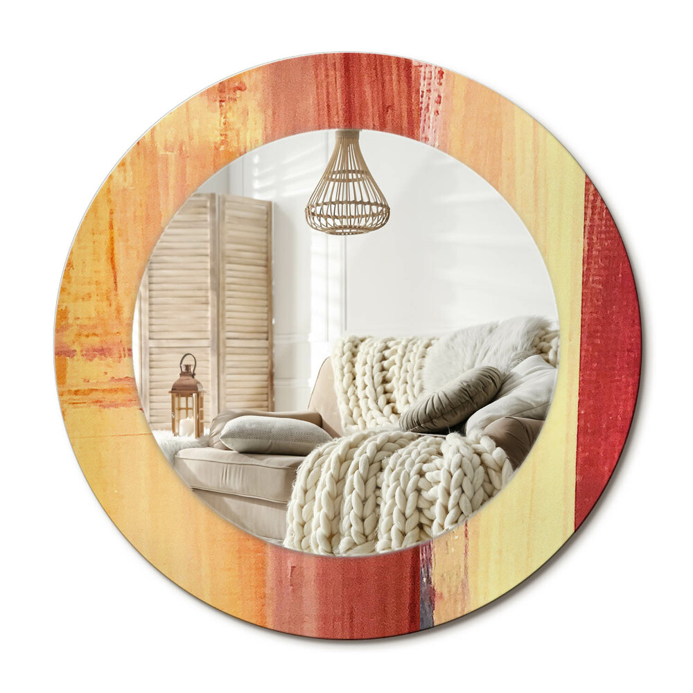 Kerek design tükör Absztrakt festmény