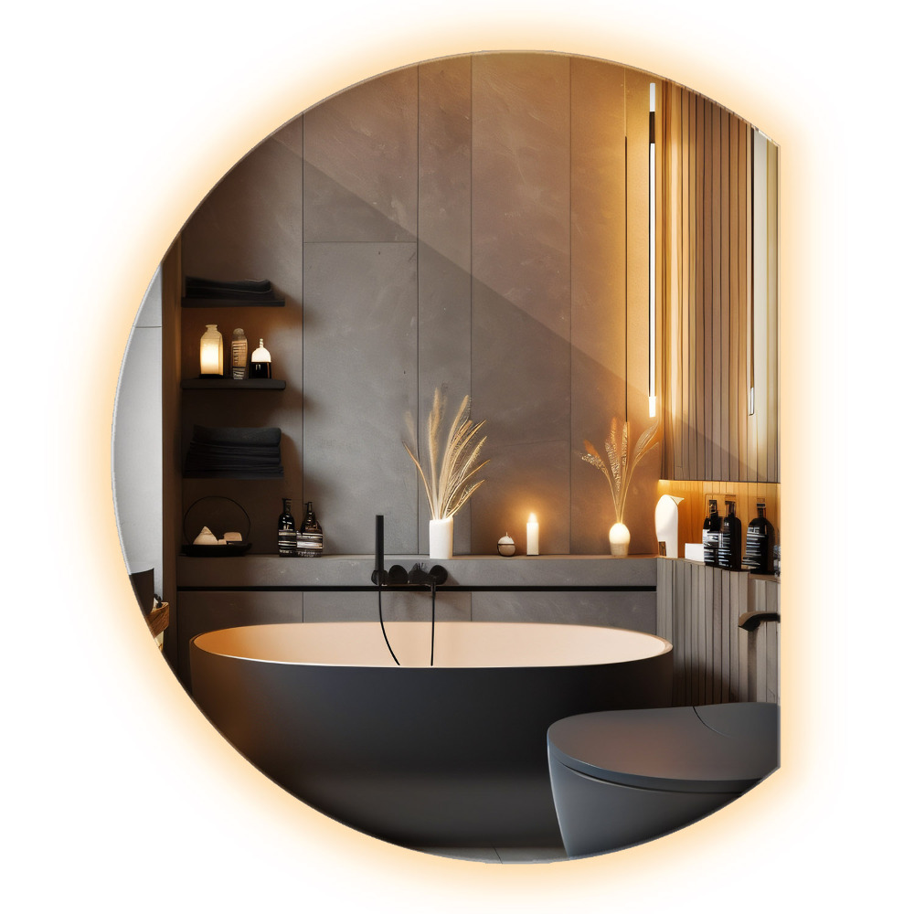 Led tükör csonka körrel