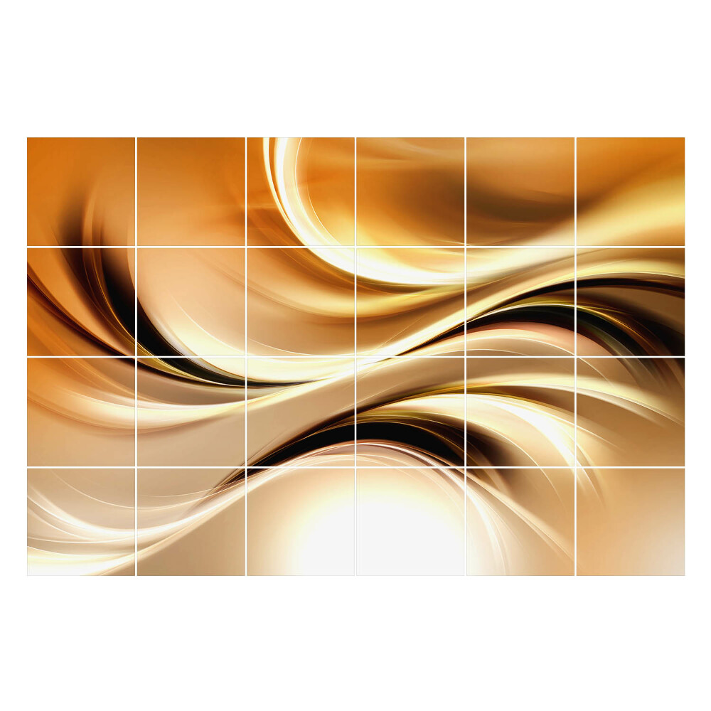 Csempe matrica Dinamikus hullámok és vonalak