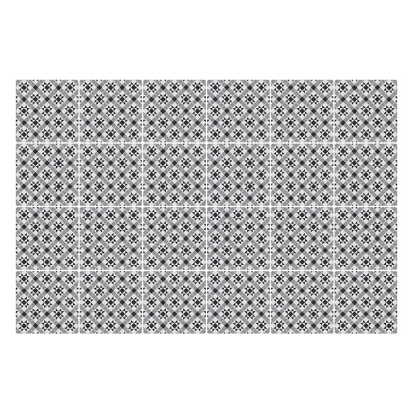 Öntapadós csempe matrica Geometriai szimmetriák