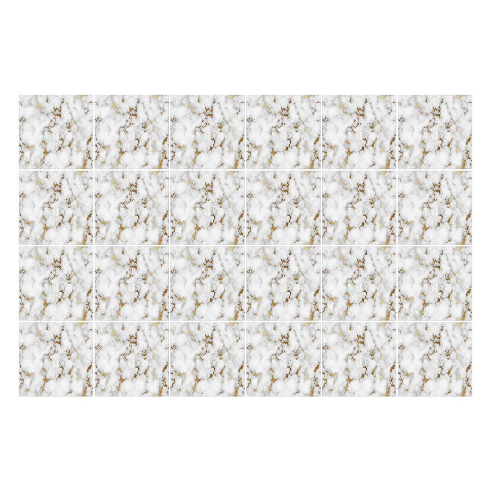 Öntapadós csempe matrica Finom márvány erek