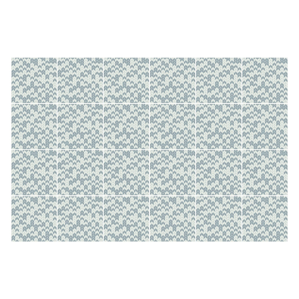 Öntapadós csempe matrica Hullámok finom elrendezésben