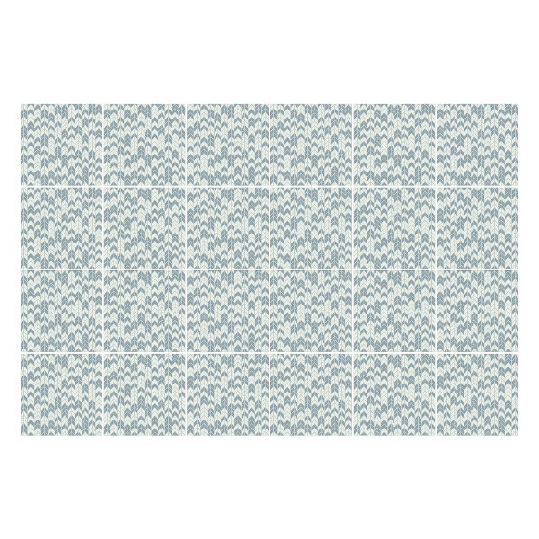 Öntapadós csempe matrica Hullámok finom elrendezésben