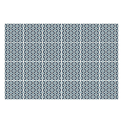 Öntapadós csempe matrica Geometriai ábrák egy rácsban