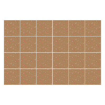 Csempe matrica Virágos motívum a háttérben