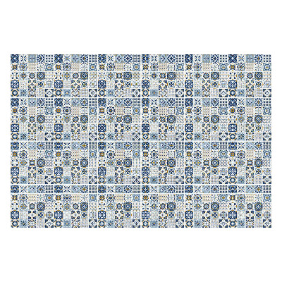 Öntapadós csempe matrica Virágmotívumú geometria