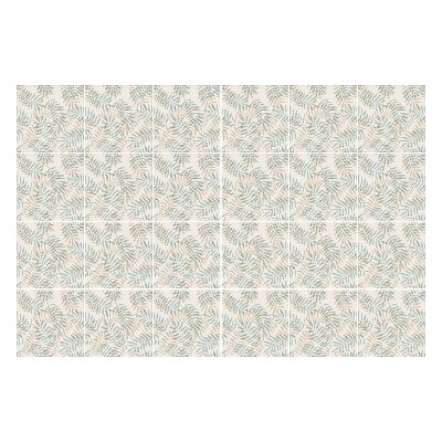 Csempe matrica A levelek finom elrendezésben