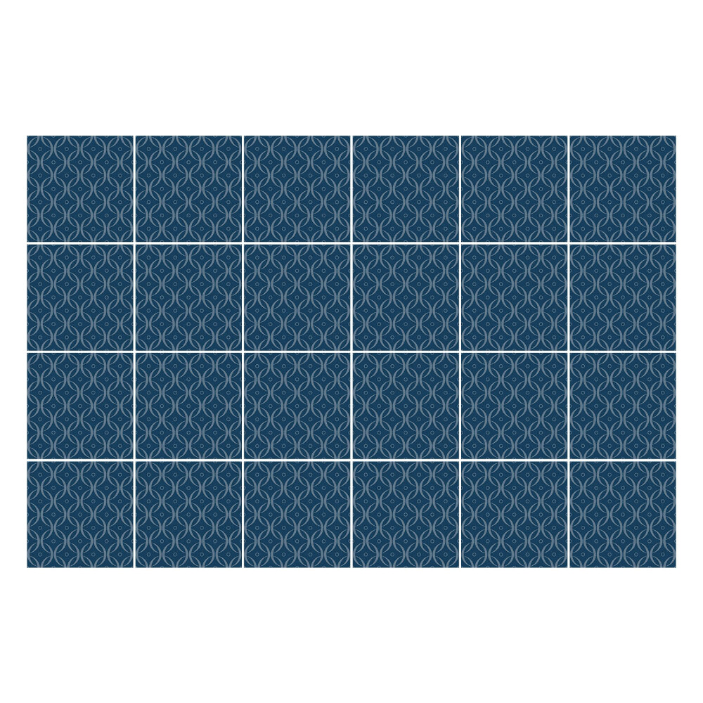 Öntapadós csempe matrica Összefont levelek hálóban