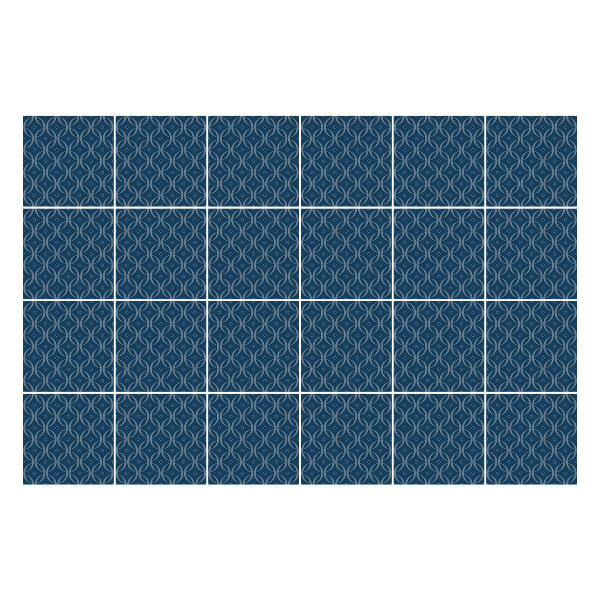 Öntapadós csempe matrica Összefont levelek hálóban