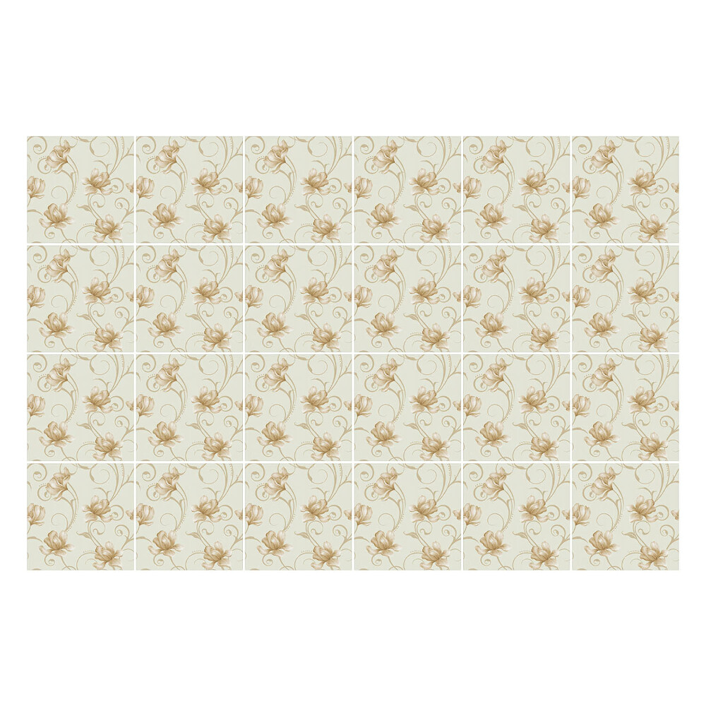 Öntapadós csempe matrica Finom virágok a háttérben