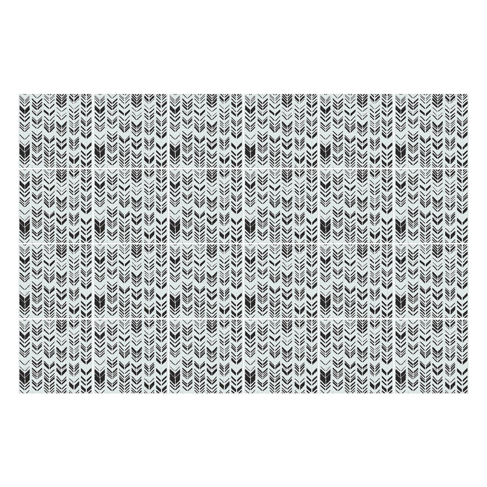 Csempe matrica Cikcakk és nyilak