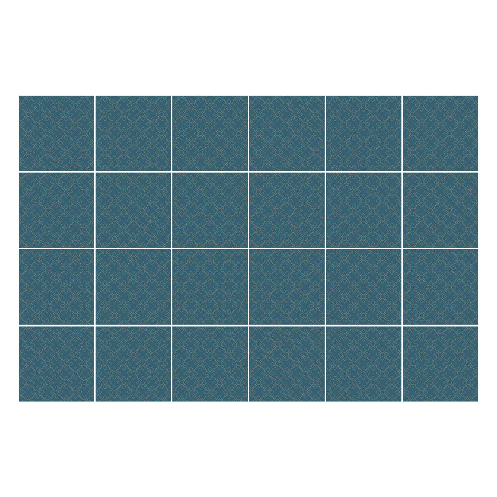 Öntapadós csempe matrica Geometria az ismételhetőségben