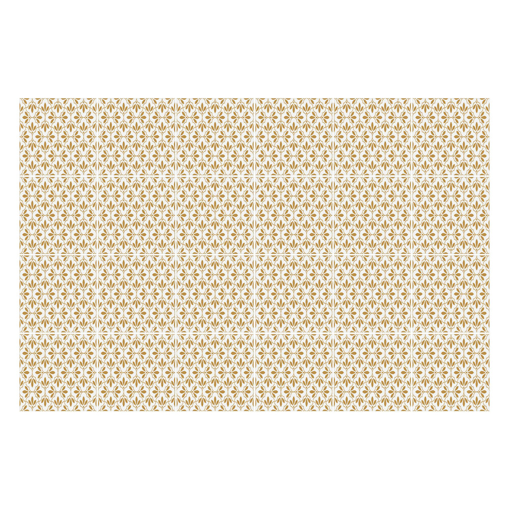 Csempe matrica Finom virágmotívumok